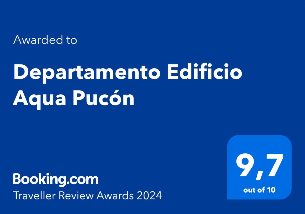Apartamento Edificio Aqua - Pucón Exterior foto